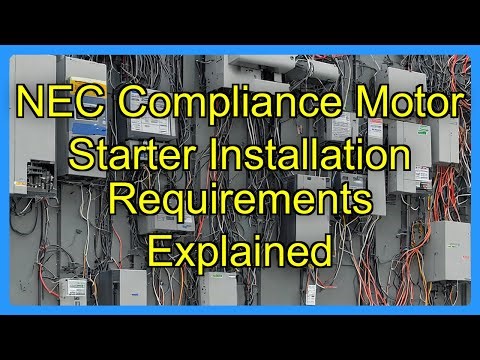 NEC Compliance Motor Starter Installation Requirements Explained