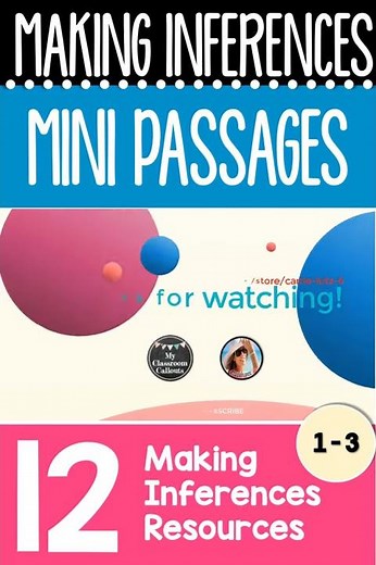 Making Inferences Passages - Fiction and Nonfiction