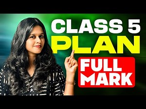 Class 5 | Full Mark Complete Study Plan | Exam Winner