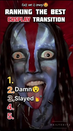 Ranking The Best Cosplay Transition