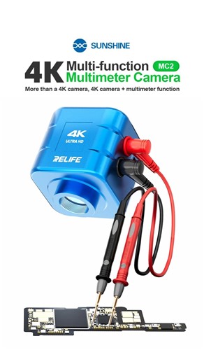 Sunshine Tools on Instagram: "HD Imaging ✅ Precise Measurement ✅ For PCB repair & chip inspection – MC2 does it ALL! 🔧🔍 #SUNSHINETOOLS #phonerepairtools #PCBRepair #CameraMultimeter2in1 #MicroscopeAccessories #soldering"