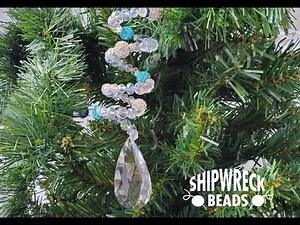 Tutorial - Crystal Icicles Christmas Ornament or Sun Catcher