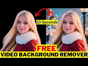 Free Video Background Remover Tool - Remove Backgrounds in 10 Seconds ||