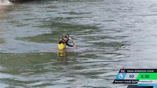 Ottilie Robinson-Shaw GBR Women's Kayak Squirt Preliminary / 2025 ICF Canoe-Kayak Freestyle World Championships Plattling Germany | Planet Canoe