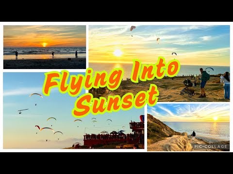 Torrey Pines Gliderport Paragliding & Sunset | San Diego Hiking