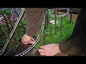 Microcoaster Multi-inversion Roller Coaster Model - Part 12, Construction Blog - Theming