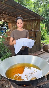 Cooking crispy cake and making sauce recipe | Food talk