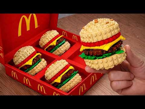 McDonald's LEGO BIG BOX: Full of Yummy Burgers Inside!