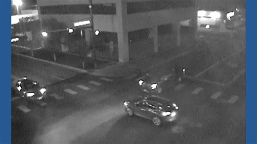 Midland PD investigates alleged hit and run, looking for female suspect