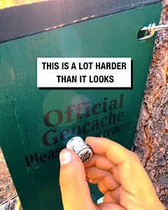 Brilliant geocache location