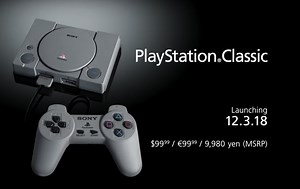 The PlayStation Classic is Sony's retro console with 20 games that will arrive in December