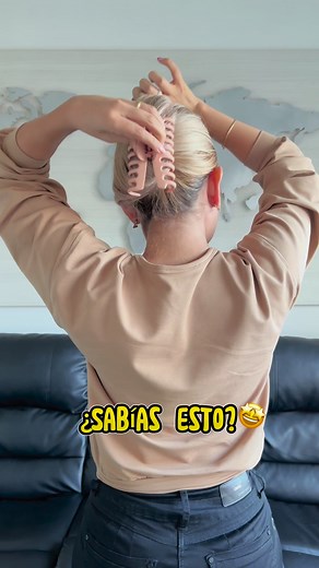 4.2M views · 38K reactions | 朗 Un peinado en un 2 x 3 funciona perfecto si tienes abundante cabello 朗 #tipsbelleza #LifeHacks #ideas #tips #losabias | Tips de Lina | Facebook