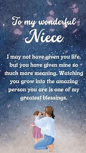 To my wonderful Niece | Happy Life