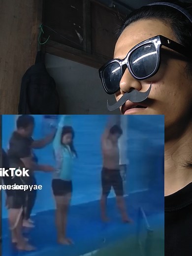 The Dive #swimming #swimminglessons #howtodive #fakemustache