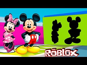 Mickey Mouse Clubhouse Characters PLAY Hole In The Wall in Roblox!