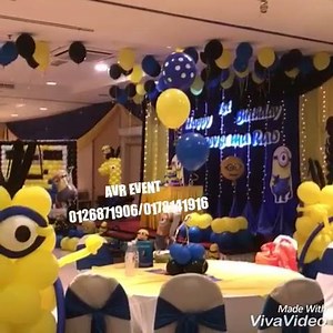 MINION BIRTHDAY PARTY AVR EVENT Whatsapp/Call/ SMS 0126871906&0178141916 >BALLOON DECORATION >MASCOT APPEARANCE >SURPRISE GIFT DELIVERY | AVR EVENT | Facebook