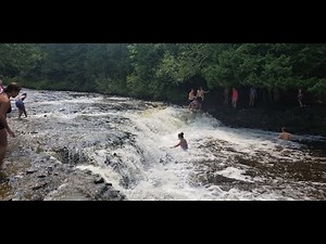 Ocqueoc Falls State Park in Northern Michigan!