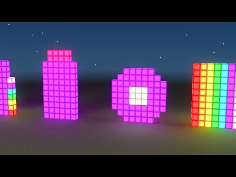 Learn to Count 1 to 70 Glowing Minecraft Blocks Math for Kids NUMBERBLOCKS