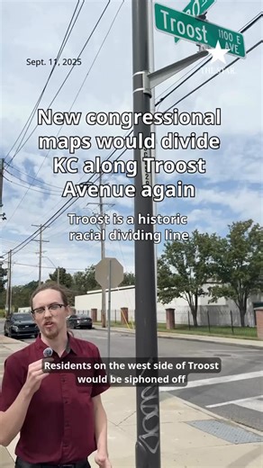 Troost Avenue had long served as a dividing line of racial segregation in Kansas City, a physical reminder of historic redlining from the Jim Crow era. Now, the so-called Troost Divide is being used to carve up Kansas City again. A Missouri Republican plan to gerrymander the state’s congressional map would use Troost Avenue as a dividing line, splitting residents who live on either side of the street between two districts and two representatives. The map, proposed by Republican Gov. Mike Kehoe a