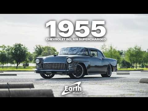 FOR SALE: 1955 Chevrolet Bel Air LS SUPERCHARGED ART MORRISON Custom 2D Coupe