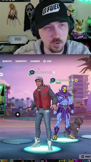 7ven Club member announcement!! Fortnite collab with @wolf_banz | 7ven Club | GFuel #7ven #gfuel