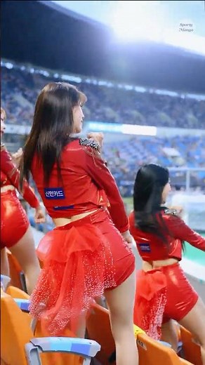 side view 김시은 치어리더 의상점검 하고 3,2,1 go 아웃송