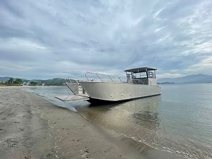 CE certificated 10m Aluminum Landing Craft Work Boat To Carry Cargo /Truck - Gospel Boats for sale
