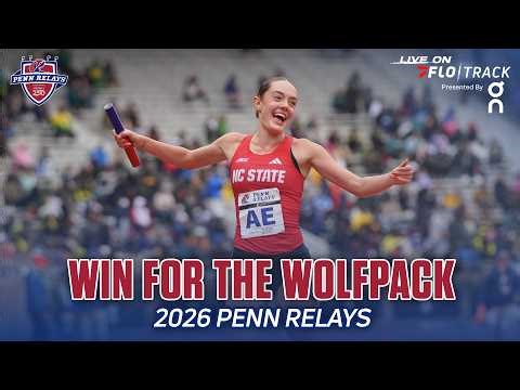 NC State OWNS the 4x1500 at the 2026 Penn Relays