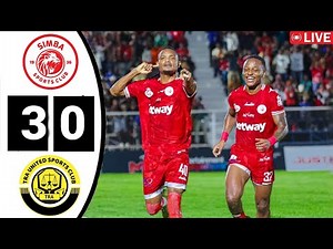 🔴LIVE MATCH:SIMBA SC [3] VS [0] TRA UNITED▪LIGI KUU TANZANIA BARA HII LEO