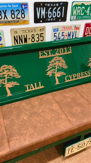 Custom bench for a ranch shipping to Mississippi | Porras Custom Metal