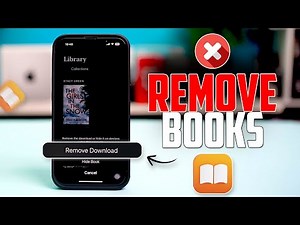 How to Remove Book from Apple Books on iPhone | Delete Book from Books App