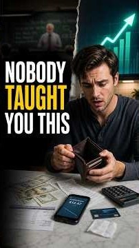 You’re Not Bad With Money… Nobody Taught You THIS 💰