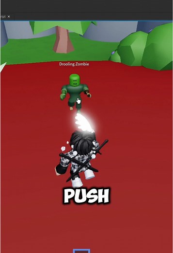 How to make push tool in roblox studio #robloxstudio #robloxstudiotutorial #robloxstudiotutorials #robloxtutorial