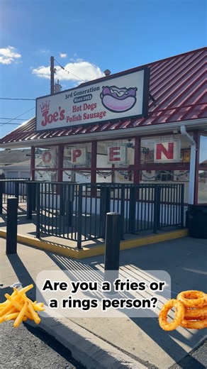 Planning a visit to Joliet? Make sure Joe’s Hot Dogs is on your list - a longtime community favorite! ❤️🌭 Serving up classic hot dogs, fresh fries, onion rings, and that hometown flavor you can’t find anywhere else. Stop in and taste why locals keep coming back! 📍 810 Plainfield Rd, Joliet, IL www.visitjoliet.com #visitjoliet #jolieteats #joeshotdogs #roadtrip #route66 #Joliet #explorejoliet #jolietdining #jolietadventures #holidayadventures | Visit Joliet
