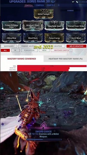 Xoris Build Warframe #Shorts