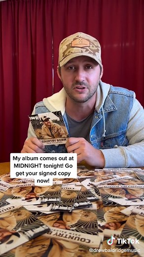 Drew Baldridge Country Born Album Release Tonight!