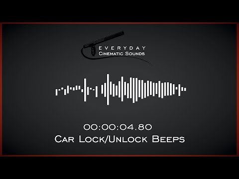 Car Lock/Unlock Beeps | HQ Sound Effects