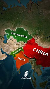 Some Facts About World's largest landlocked Country Kazakhstan. . . . . . . . . . . . #kazakhstan #asia #centralasia #pakistan #india #china #geography #facts #maps #shorts #tik_tok #ukashaexplains | Ukasha Explains