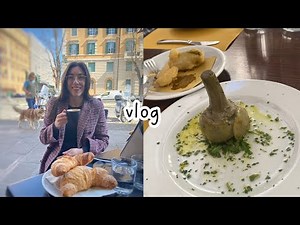 Italian vlog: pranzo fuori e una passeggiata a Roma centro