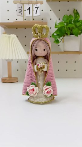 Virgin Mary Crochet Pattern – Amigurumi Catholic Doll – Religious Handmade DIY PDF Tutorial - Etsy
