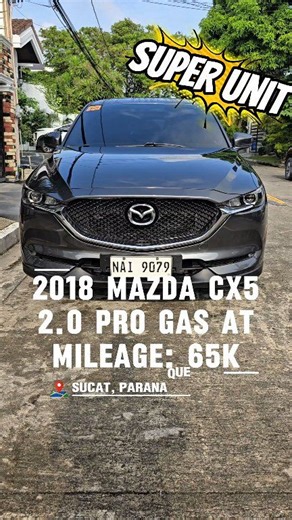 𝟐𝟎𝟏𝟖 𝐌𝐀𝐙𝐃𝐀 𝐂𝐗𝟓 𝟐.𝟎 𝐏𝐑𝐎 𝐅𝐖𝐃 𝐀𝐓 𝐀𝐋𝐋 𝐈𝐍 𝐂𝐀𝐒𝐇𝐎𝐔𝐓: 290k (High Approval Rate) 24 months: 30.8k 36 months: 22k 48 months: 18.1k (𝐒𝐮𝐛𝐣𝐞𝐜𝐭 𝐟𝐨𝐫 𝐚𝐩𝐩𝐫𝐨𝐯𝐚𝐥) ✅️ 𝐅𝐈𝐍𝐀𝐍𝐂𝐈𝐍𝐆 𝐈𝐍𝐂𝐋𝐔𝐒𝐈𝐎𝐍𝐒: - Transfer of ownership - Chattel Mortgage Fee - Initial Insurance - PNP and HPG clearance - Pre release inspection - 10 Litres fuel 𝐔𝐍𝐈𝐓 𝐃𝐄𝐓𝐀𝐈𝐋𝐒: - Skyactiv G Pro - Automatic Transmission - Friday coding "9" - 60k mileage - 2.0 Engine (Gasoline) - 