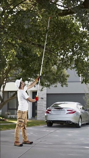 Extend-A-Reach Telescopic Manual Pole Saw | High-Reach Tree Pruning & Branch Cutting