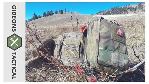 High mobility first aid kit: Blackhawk! Quick-release medical pouch
