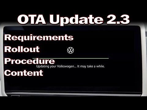 VW Id.3 & Id.4 Over The Air Update 2.3 - Everything you need to know