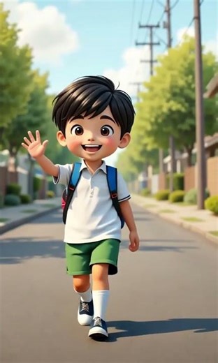 Niko's First Day of School Adventure