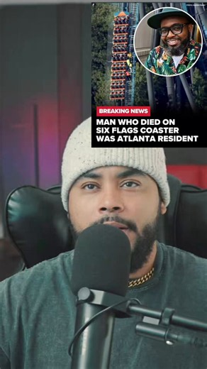 Isaiah Robin on X: "🚨TRAGEDY: Yesterday a 42-year-old man fell off of a roller coaster at Six Flags in Atlanta Georgia, he was with his child on the ride and his wife was also at the theme park. Tragedies like this are truly heartbreaking and traumatizing, take some time and pray for his family🙏" / X