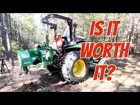 Grinding Stumps With The MechMaxx SG24 Stump Grinder