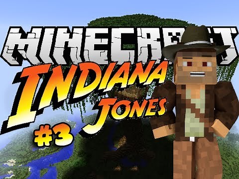 Minecraft: DISCO COW - Indiana Jones & The Herobrine Staff #3 - Custom Map