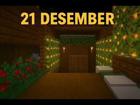 21 Desember Minecraft Julekalender 🎄🍚