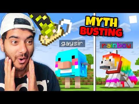 Testing Crazy Minecraft Myths That are TRUE! #8